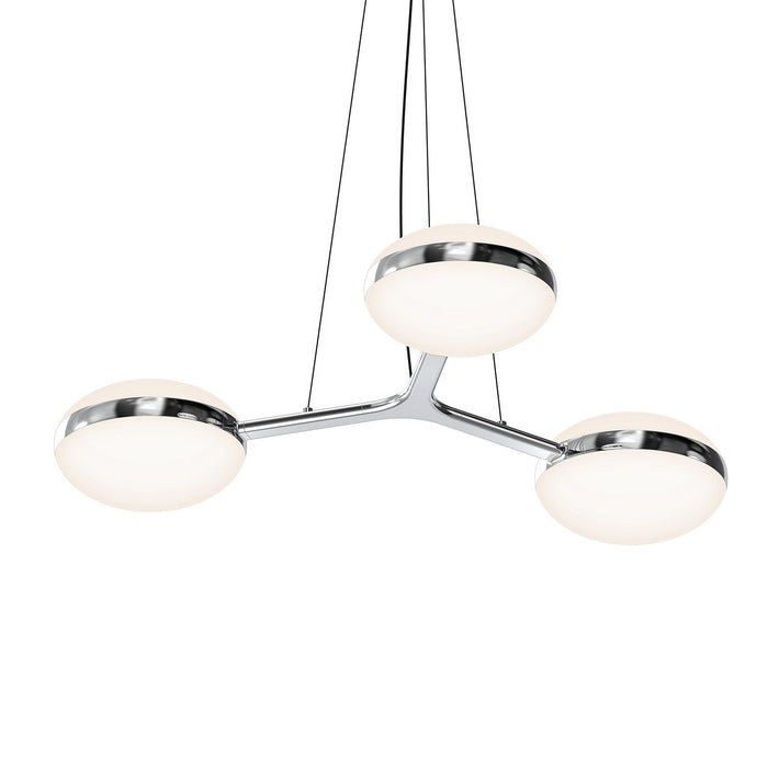Sonneman 3612.01 LED Pendant, Polished Chrome