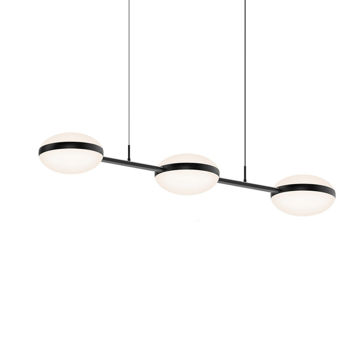 Sonneman 3613.25 LED Linear Pendant, Satin Black