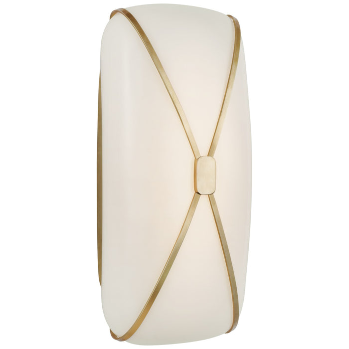 Visual Comfort Signature CD 2005SB-WG LED Bath, Soft Brass