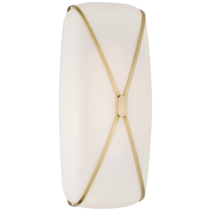 Visual Comfort Signature CD 2006SB-WG LED Bath, Soft Brass