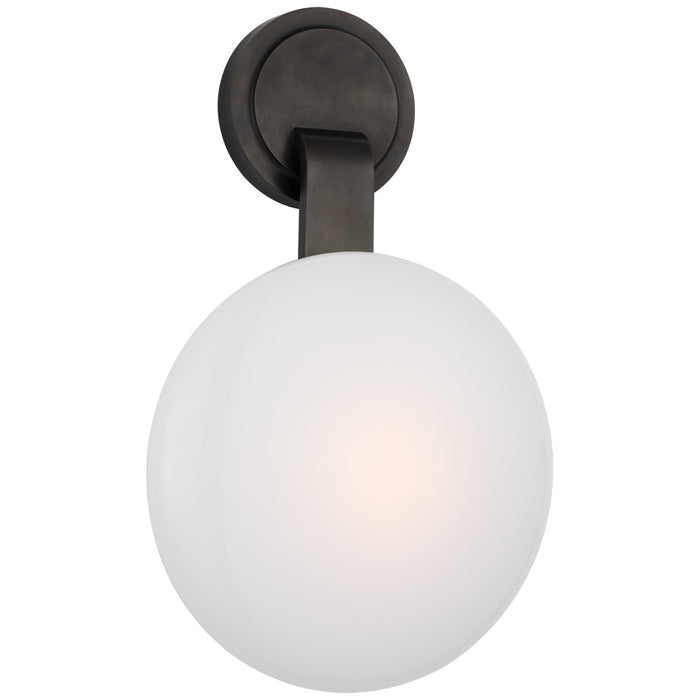 Visual Comfort Signature CD 2016GM-WG LED Wall Sconce, Gun Metal