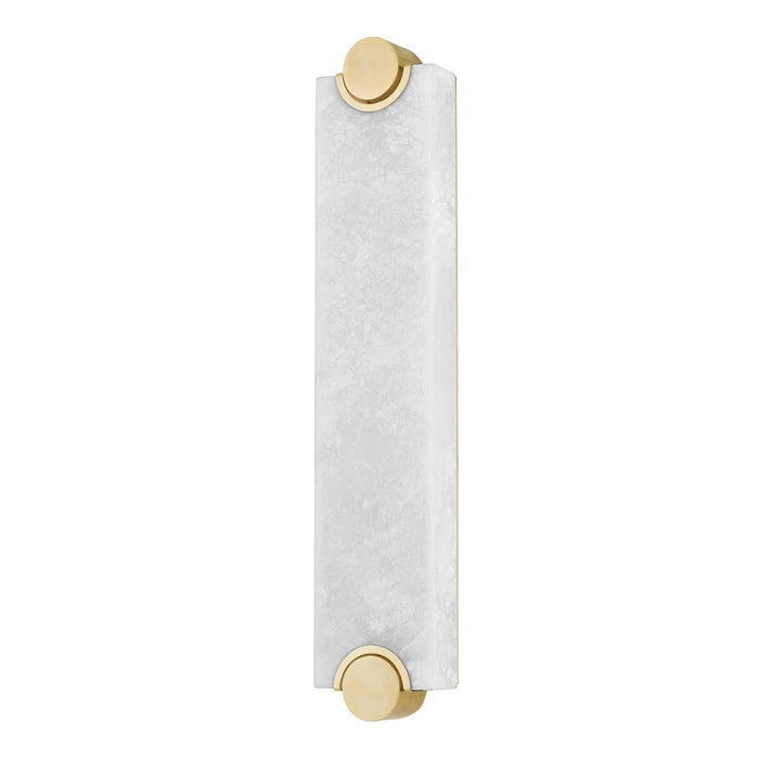 Hudson Valley 4625-AGB LED Wall Sconce, Aged Brass