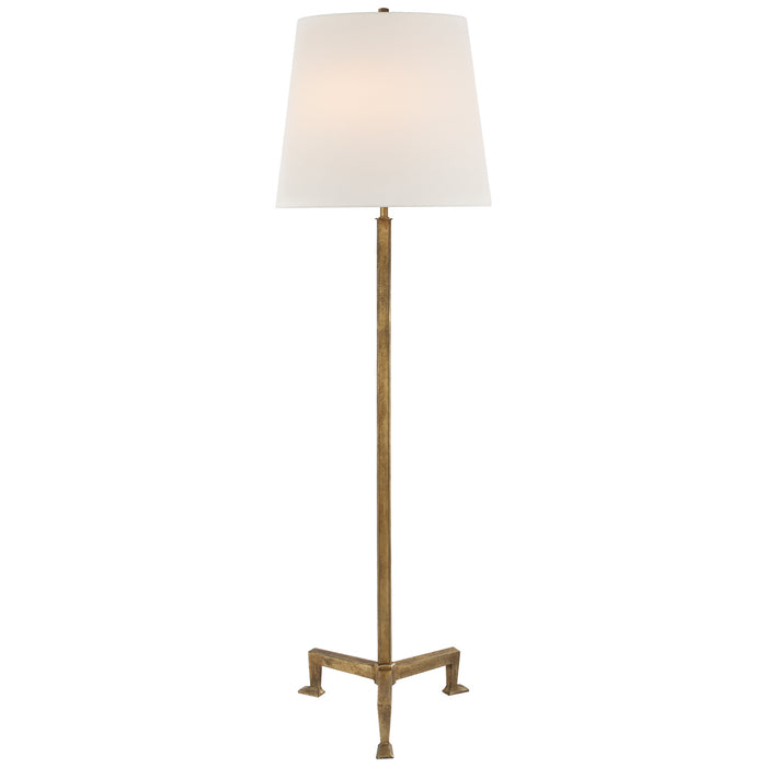 Visual Comfort Signature TOB 1152GI-L Two Light Floor Lamp, Gilded Iron