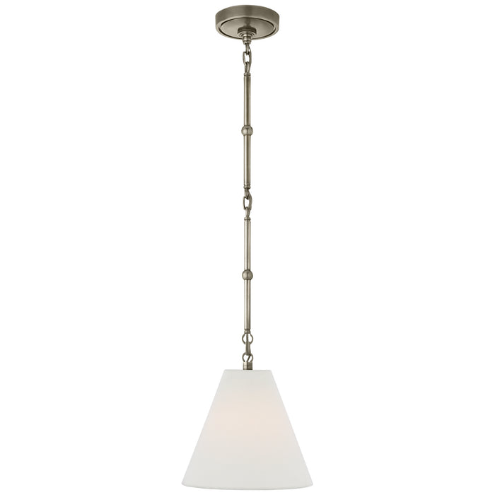 Visual Comfort Signature TOB 5089AN-L One Light Hanging Lantern, Antique Nickel
