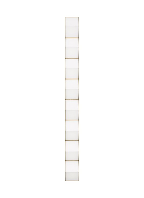 Visual Comfort Modern CDWS11327WNB LED Wall Sconce, Natural Brass