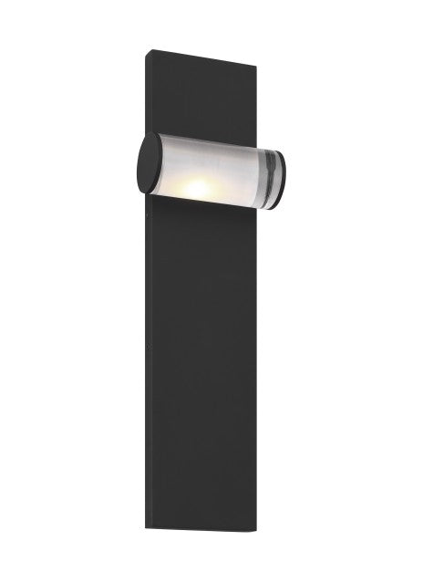 Visual Comfort Modern KWWS10027CB LED Wall Sconce, Nightshade Black