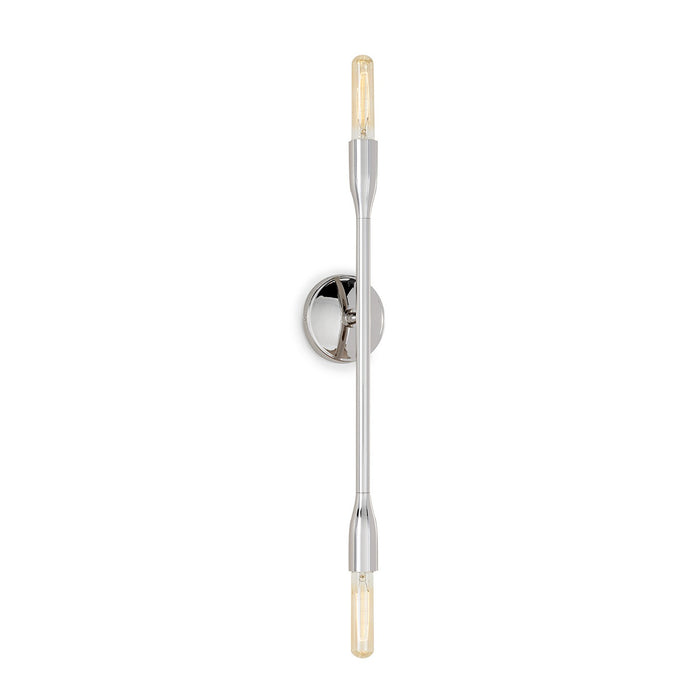 Regina Andrew 15-1224PN Two Light Wall Sconce, Polished Nickel