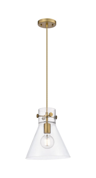 Innovations 410-1PM-BB-G411-10CL One Light Pendant, Brushed Brass