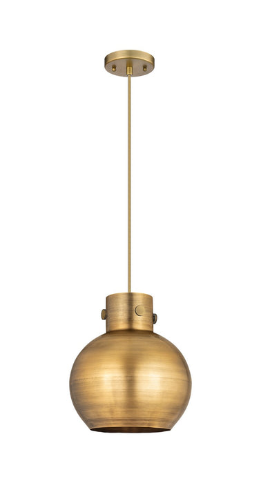 Innovations 410-1PM-BB-M410-10BB One Light Pendant, Brushed Brass