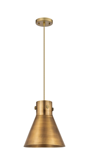 Innovations 410-1PM-BB-M411-10BB One Light Pendant, Brushed Brass