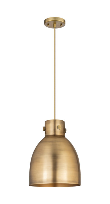 Innovations 410-1PM-BB-M412-10BB One Light Pendant, Brushed Brass