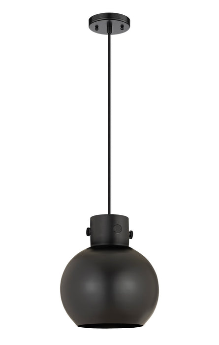 Innovations 410-1PM-BK-M410-10BK One Light Pendant, Matte Black