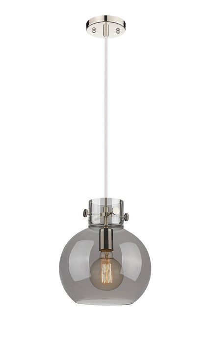 Innovations 410-1PM-PN-G410-10SM One Light Mini Pendant, Polished Nickel