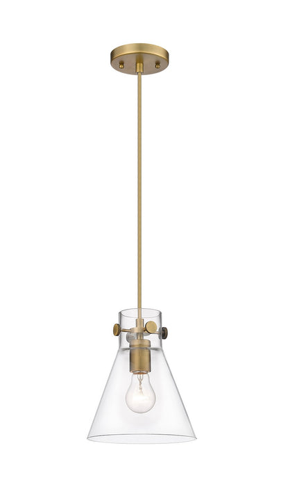 Innovations 410-1PS-BB-G411-8CL One Light Pendant, Brushed Brass