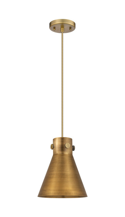 Innovations 410-1PS-BB-M411-8BB One Light Pendant, Brushed Brass