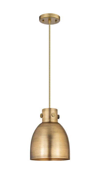 Innovations 410-1PS-BB-M412-8BB One Light Pendant, Brushed Brass
