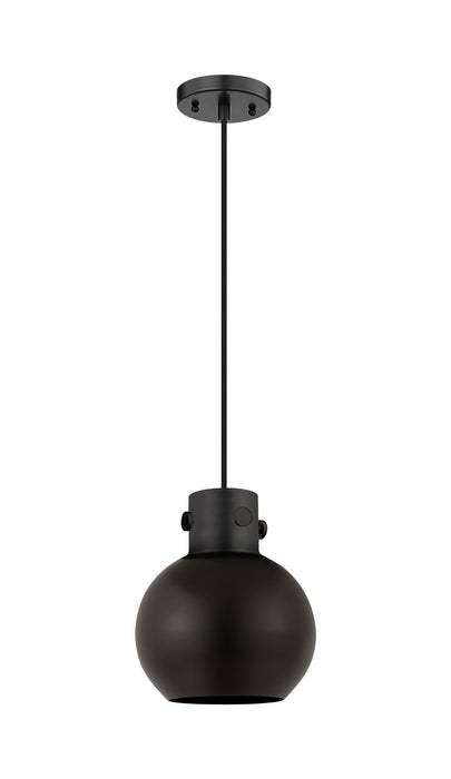 Innovations 410-1PS-BK-M410-8BK One Light Pendant, Matte Black