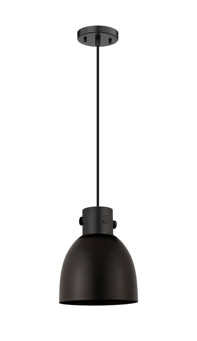 Innovations 410-1PS-BK-M412-8BK One Light Pendant, Matte Black