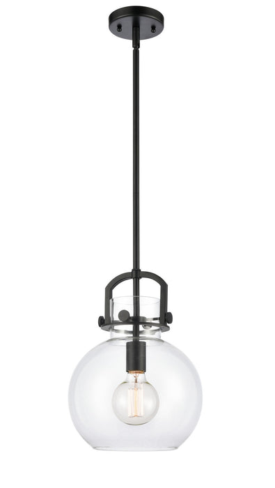 Innovations 410-1SM-BK-G410-10CL One Light Pendant, Matte Black
