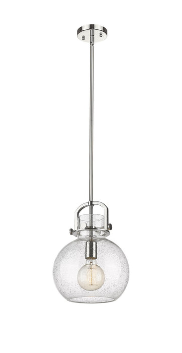 Innovations 410-1SM-PN-G410-10SDY One Light Pendant, Polished Nickel