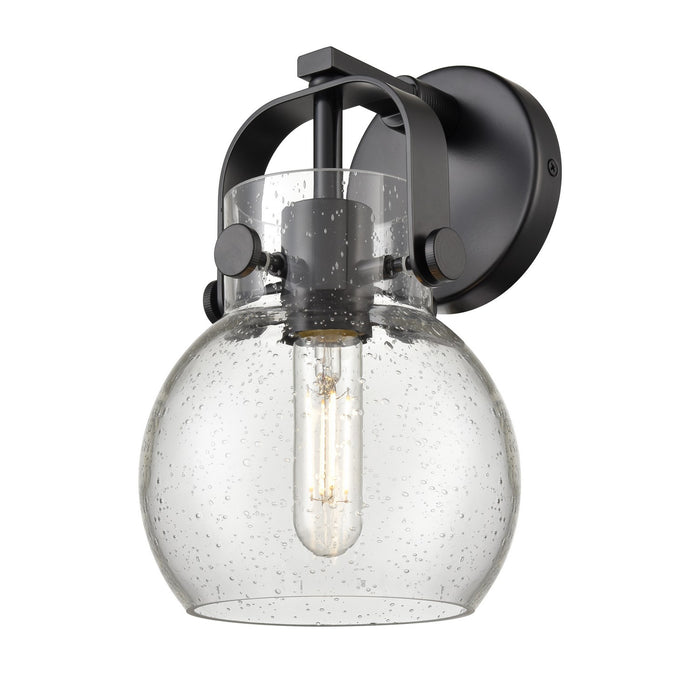 Innovations 423-1W-BK-G410-6SDY LED Wall Sconce, Matte Black