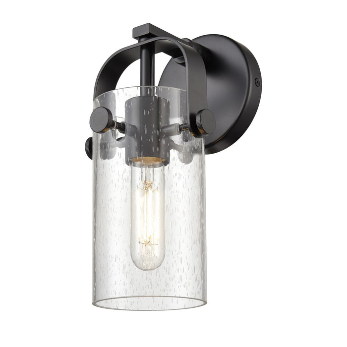 Innovations 423-1W-BK-G423-7SDY LED Wall Sconce, Matte Black