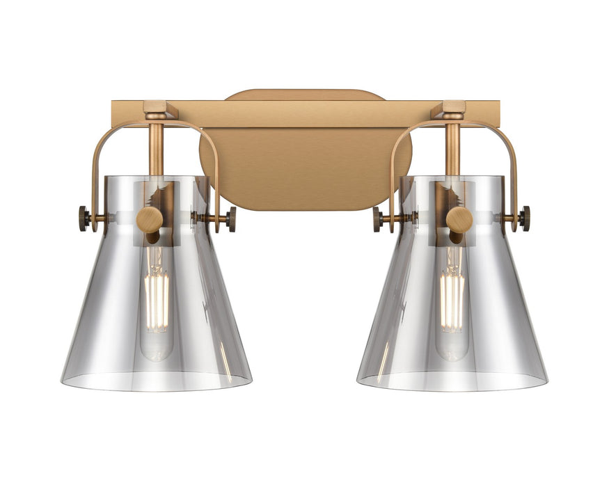 Innovations 423-2W-BB-G411-6SM LED Bath Vanity, Brushed Brass