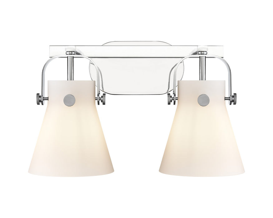 Innovations 423-2W-PC-G411-6WH LED Bath Vanity, Polished Chrome