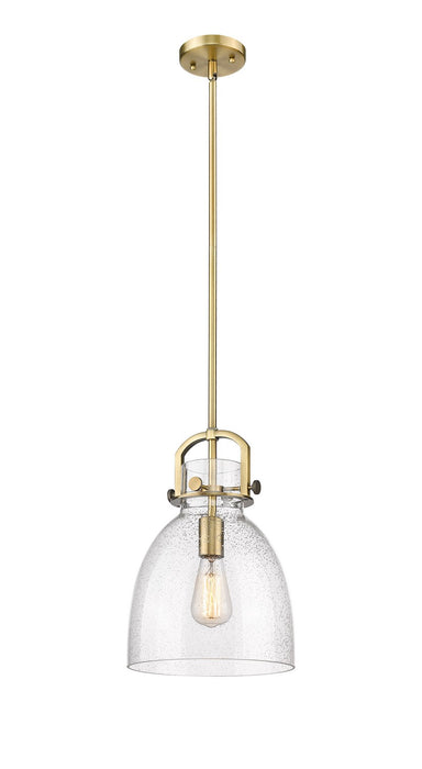 Innovations 410-1SM-BB-G412-10SDY One Light Pendant, Brushed Brass