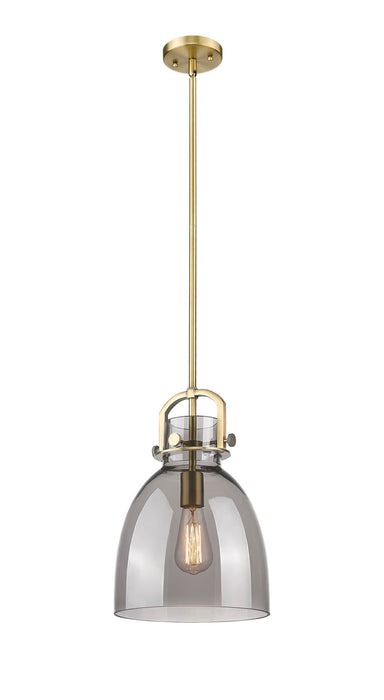 Innovations 410-1SM-BB-G412-10SM One Light Pendant, Brushed Brass