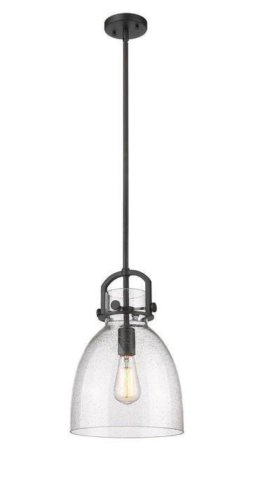 Innovations 410-1SM-BK-G412-10SDY One Light Pendant, Matte Black