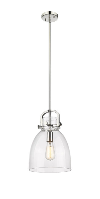 Innovations 410-1SM-PN-G412-10CL One Light Pendant, Polished Nickel