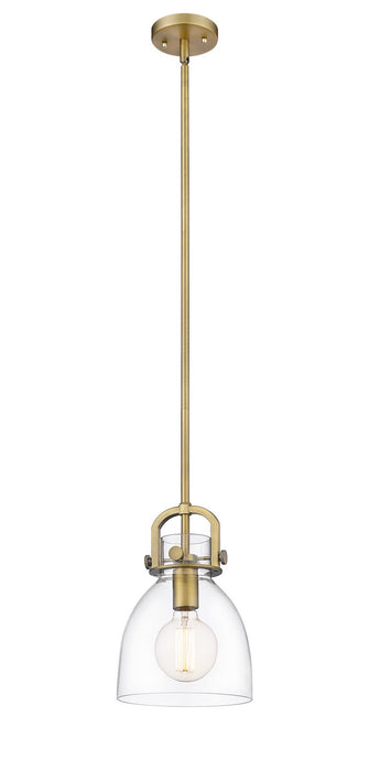 Innovations 410-1SS-BB-G412-8CL One Light Pendant, Brushed Brass