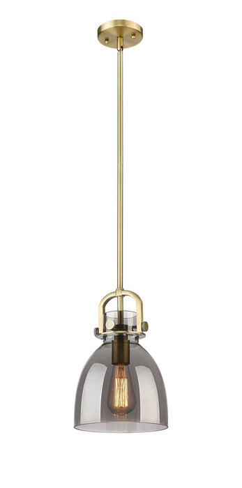 Innovations 410-1SS-BB-G412-8SM One Light Pendant, Brushed Brass