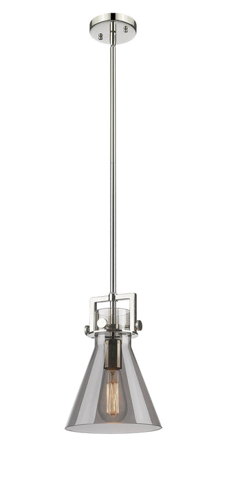Innovations 411-1SS-PN-G411-8SM One Light Pendant, Polished Nickel
