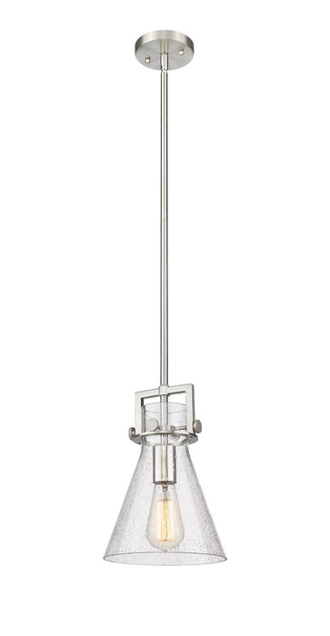 Innovations 411-1SS-SN-G411-8SDY One Light Pendant, Satin Nickel