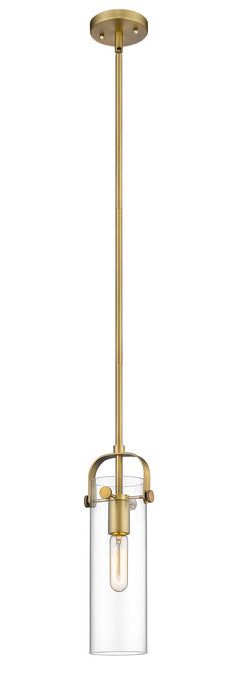 Innovations 423-1S-BB-G423-12CL LED Pendant, Brushed Brass