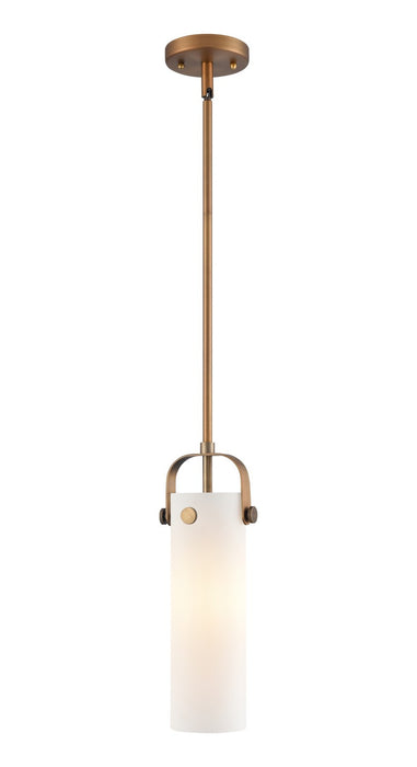 Innovations 423-1S-BB-G423-12WH LED Pendant, Brushed Brass