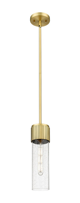 Innovations 428-1S-BB-G428-12SDY LED Pendant, Brushed Brass