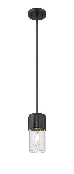Innovations 428-1S-BK-G428-7SDY LED Pendant, Matte Black