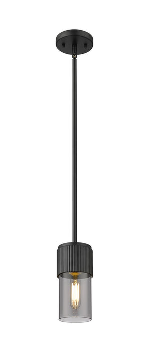 Innovations 428-1S-BK-G428-7SM LED Pendant, Matte Black