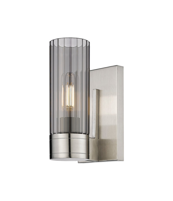 Innovations 429-1W-SN-G429-8SM LED Wall Sconce, Satin Nickel