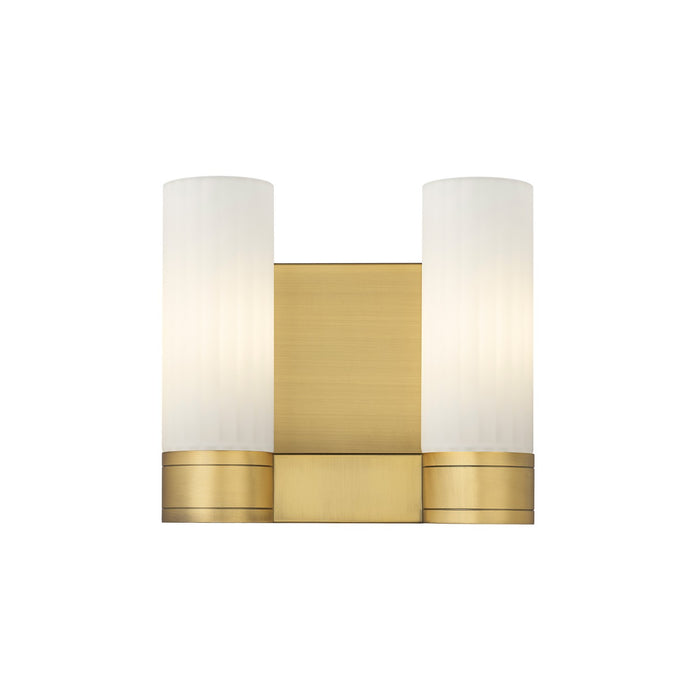 Innovations 429-2W-BB-G429-8WH LED Bath Vanity, Brushed Brass