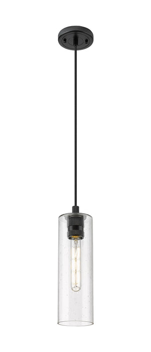 Innovations 434-1P-BK-G434-12SDY LED Pendant, Matte Black