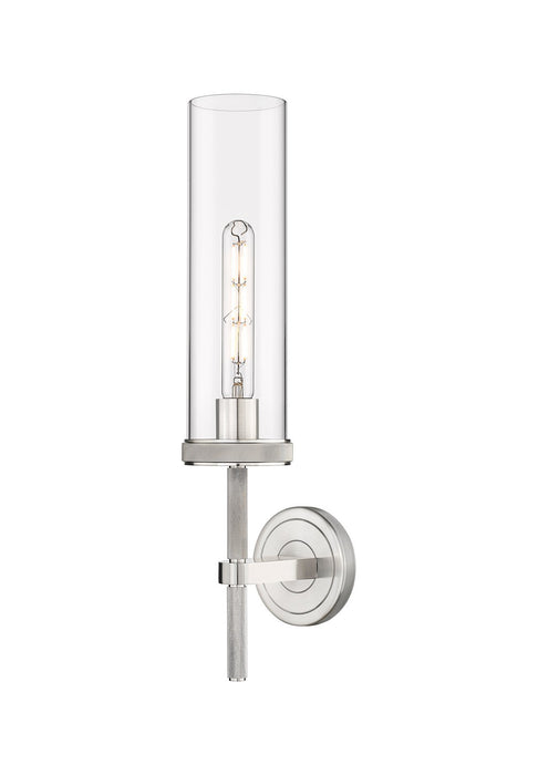 Innovations 471-1W-SN-G471-12CL LED Wall Sconce, Satin Nickel