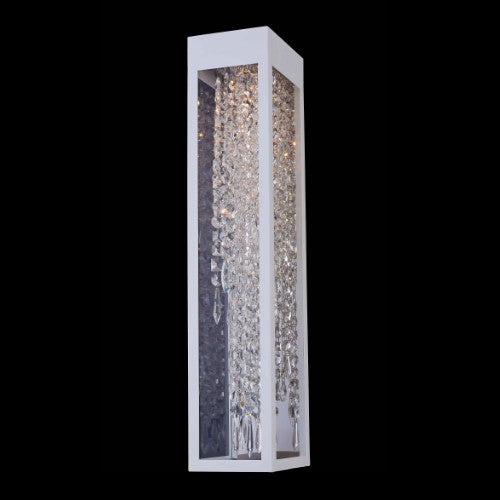 Allegri 090322-064-FR001 LED Outdoor Wall Sconce, Matte White