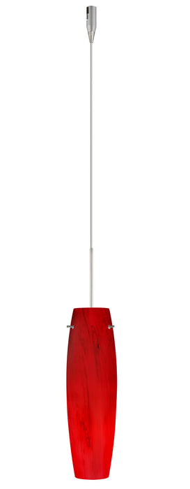 Besa RXP-4121MA-SN One Light Pendant, Nickel
