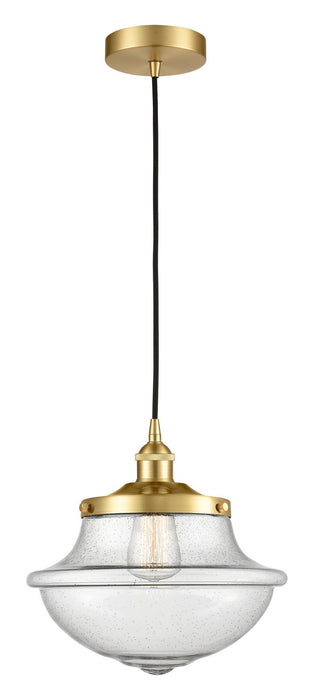 Innovations 616-1PH-SG-G544 One Light Pendant, Satin Gold