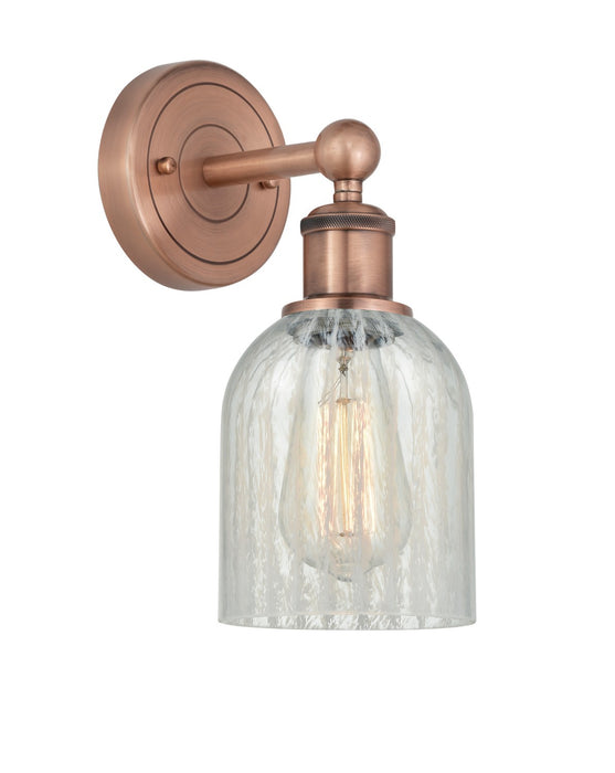 Innovations 616-1W-AC-G2511 One Light Wall Sconce, Antique Copper