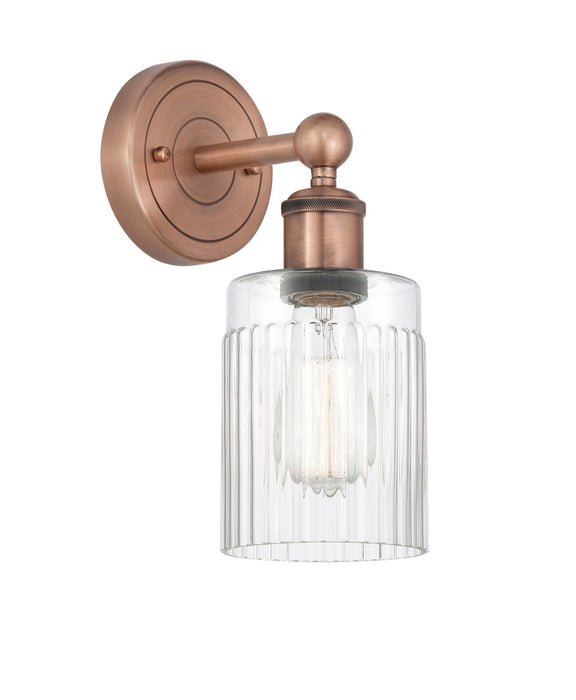 Innovations 616-1W-AC-G342 One Light Wall Sconce, Antique Copper